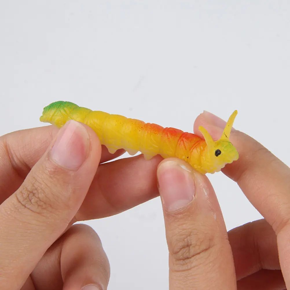 12 Pcs Crawling Caterpillar Toy Insect Toys for Kids Fake Worms Little Caterpillars Party Favors Model
12 Pcs Crawling Caterpillar Toy Insect Toys for Kids Fake Worms Little Caterpillars Party Favors Model