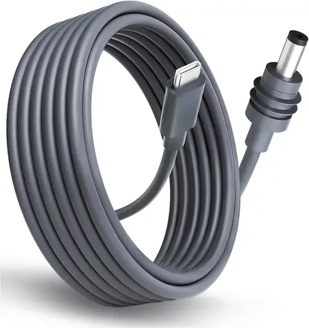 Para cable Starlink Mini, Starlink Mini USB C a CC Cable de alimentación impermeable Entrada de 100 W Cable USB tipo C a CC (6,6 pies / 2 m)