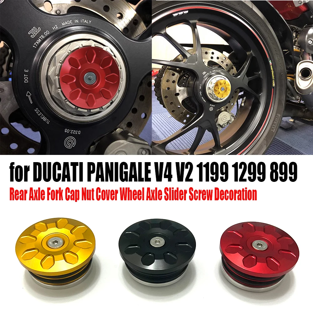 New Motorcycle Rear wheel Decorative cover CNC Racing Modification Anti-Collision Slider Pad for DUCATI PANIGALE V4 V2 1199 1299
New Motorcycle Rear wheel Decorative cover CNC Racing Modification Anti-Collision Slider Pad for DUCATI PANIGALE V4 V2 1199 1299