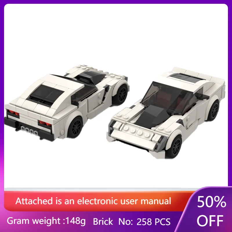 Building block model 258 parts car standard 8 width carriage for boys adults children Christmas gift creative construction toy
Building block model 258 parts car standard 8 width carriage for boys adults children Christmas gift creative construction toy