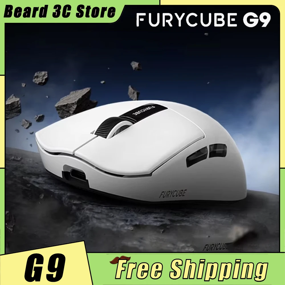 Furycube G9 Three Mode Mouse PAW3311 Bluetooth Wireless Mouse LED Digital Display Esport Gaming Mouse Lightweight 22000DPI PC
Furycube G9 Three Mode Mouse PAW3311 Bluetooth Wireless Mouse LED Digital Display Esport Gaming Mouse Lightweight 22000DPI PC