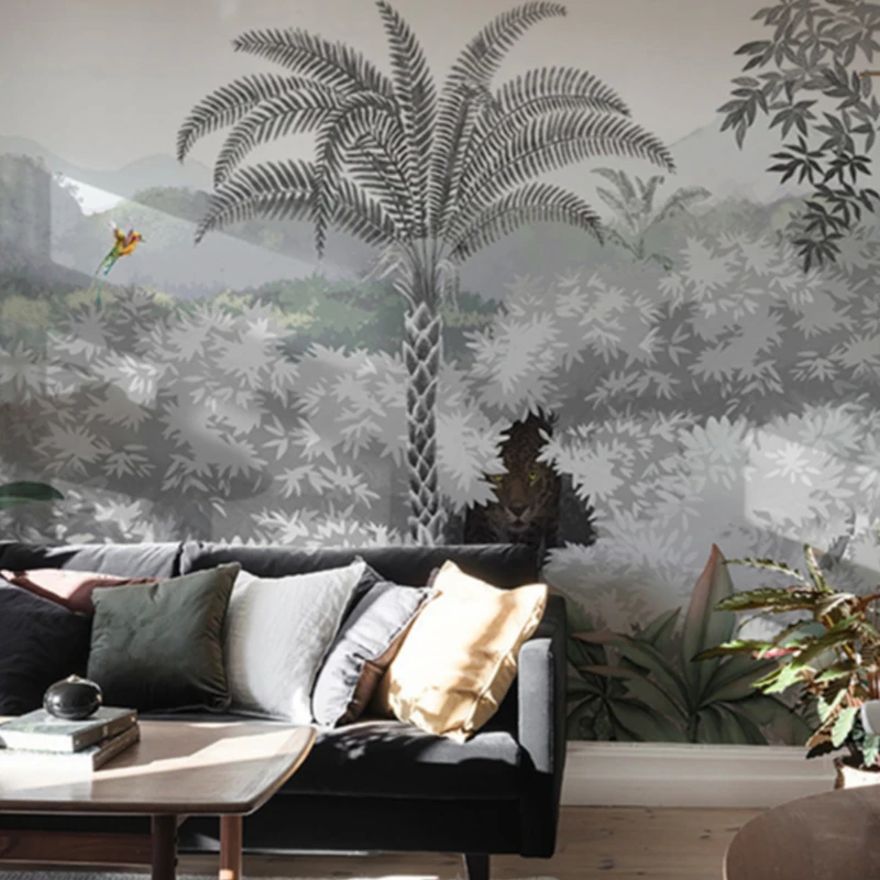 Tropical Forest Animal Living Room Sofa TV Background Bamboo Fiber Integrated Plate Study Office Buckle
Tropical Forest Animal Living Room Sofa TV Background Bamboo Fiber Integrated Plate Study Office Buckle