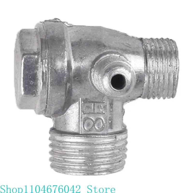 Air Compressor 3-Port Brass Threaded Check Valve Connector Tool 10x16x20 Male Thread 3 Way Metal Compressor Check Valve
Air Compressor 3-Port Brass Threaded Check Valve Connector Tool 10x16x20 Male Thread 3 Way Metal Compressor Check Valve