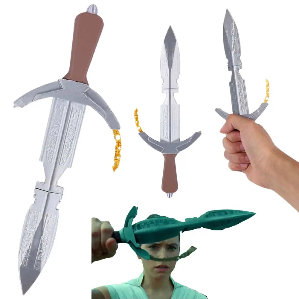Skywalker Rey Cosplay Sword Weapons Costume Accessories For Women Roleplay Fantasia Prop Space Battle Disguise Halloween Gift
Skywalker Rey Cosplay Sword Weapons Costume Accessories For Women Roleplay Fantasia Prop Space Battle Disguise Halloween Gift