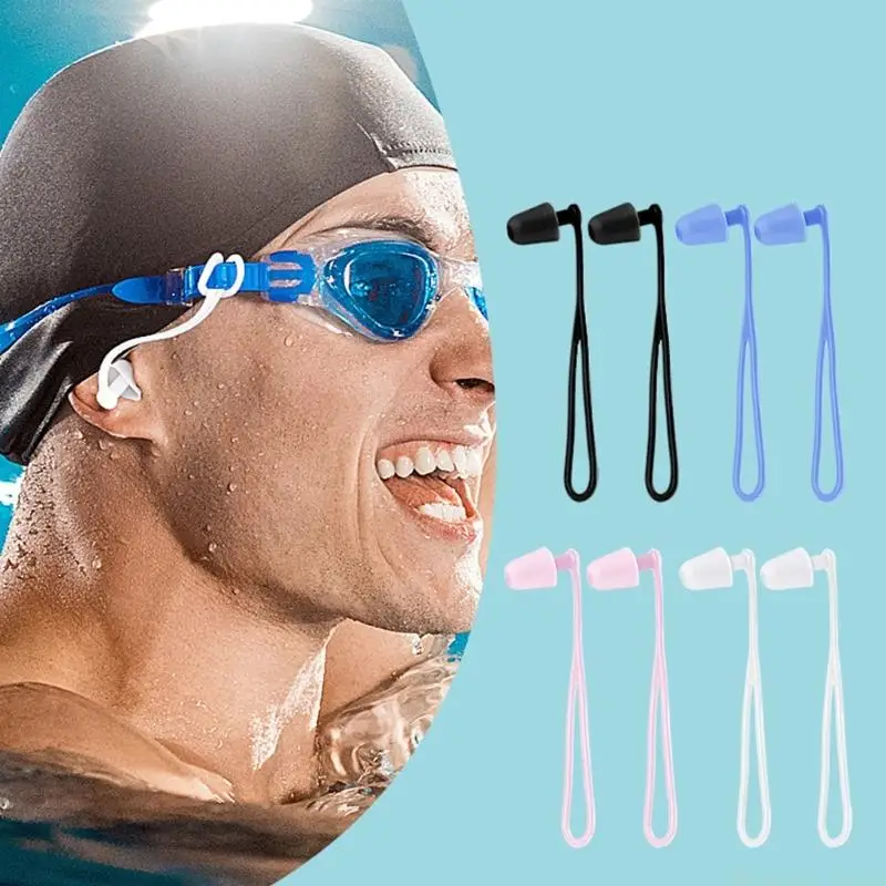31BE Corded Swimming Earplugs Adults Swim Ear Plugs Water Resistant Silicone Earplugs
31BE Corded Swimming Earplugs Adults Swim Ear Plugs Water Resistant Silicone Earplugs