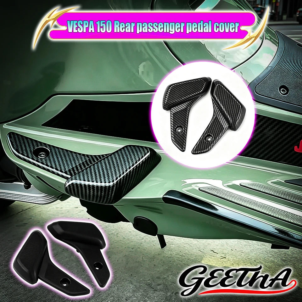 2015-2026+Motorcycle VESPA SRPINT PRIMAVERA 150 Plastic Rear Passenger Footpad Foot Steps Pedal Rests Cover Pad for Accessories
2015-2026+Motorcycle VESPA SRPINT PRIMAVERA 150 Plastic Rear Passenger Footpad Foot Steps Pedal Rests Cover Pad for Accessories