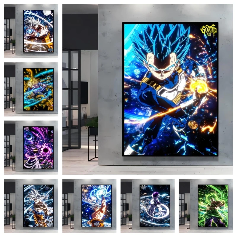 Canvas Artwork Painting Dragon Ball Picture Goku Vegeta Print Wall Poster Modern Living Room Hanging Gifts Kids Action Figures
Canvas Artwork Painting Dragon Ball Picture Goku Vegeta Print Wall Poster Modern Living Room Hanging Gifts Kids Action Figures