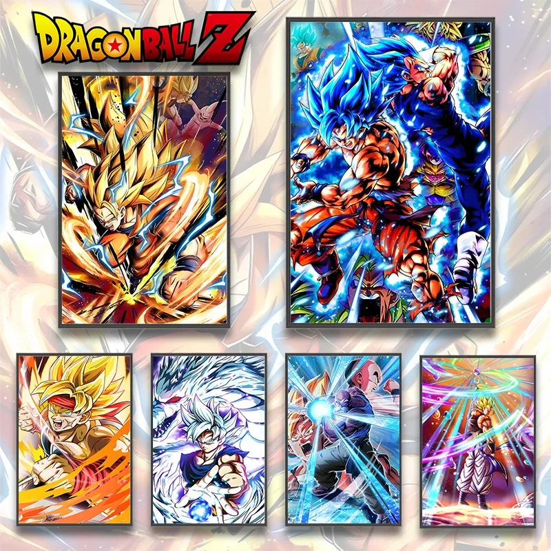 Dragon Ball Self-adhesive Poster Goku Anime Saiyan Wallpapr Figures Vegeta Home Decoration Gohan Painting Wall Art Cartoons Gift
Dragon Ball Self-adhesive Poster Goku Anime Saiyan Wallpapr Figures Vegeta Home Decoration Gohan Painting Wall Art Cartoons Gift