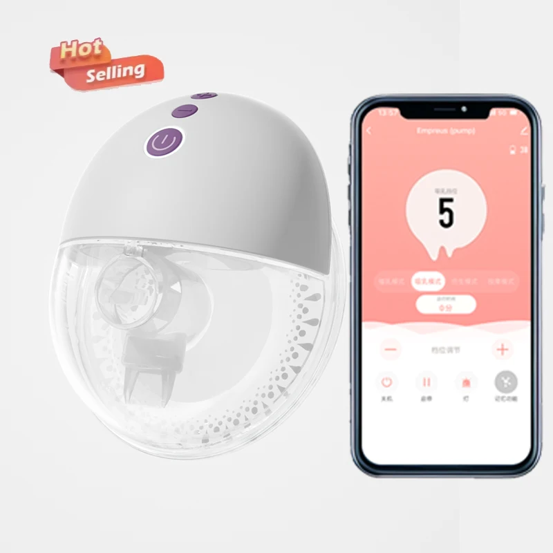 Factory New Products Hands Free Wireless Noiseless Wearable Breast Pump Electric Portable Milk Extractor With App
Factory New Products Hands Free Wireless Noiseless Wearable Breast Pump Electric Portable Milk Extractor With App