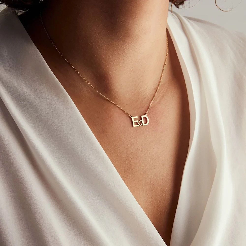 Personalised Custom Letter Necklace for Women Men Customized Silver Stainless Steel Name Necklace Jewelry Holiday Gift 2023 New
Personalised Custom Letter Necklace for Women Men Customized Silver Stainless Steel Name Necklace Jewelry Holiday Gift 2023 New