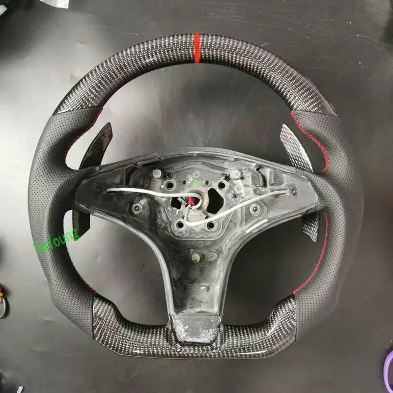 For Mercedes-Benz SL300 SL350 SL500 CLS W219 Customize 100% Real Carbon Fiber Car Steering Wheel
For Mercedes-Benz SL300 SL350 SL500 CLS W219 Customize 100% Real Carbon Fiber Car Steering Wheel
