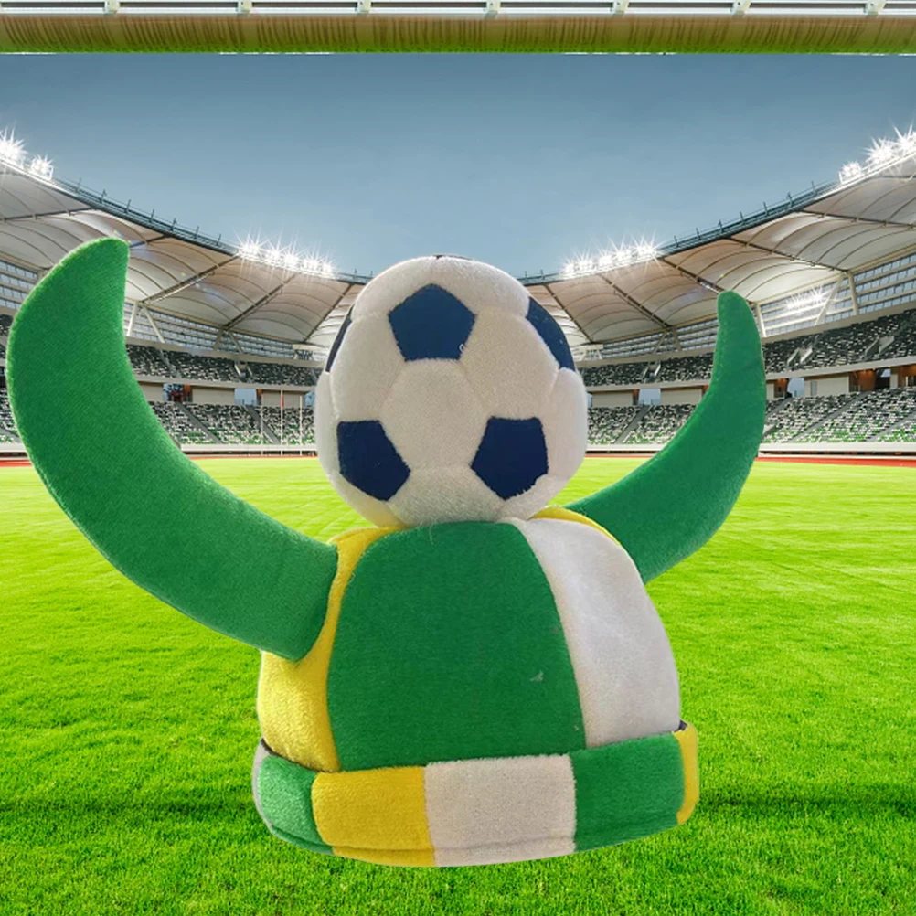 Football Cap Football Match Hat Soccer Game Cap Headwear Costume Party Dress-up Cheering
Football Cap Football Match Hat Soccer Game Cap Headwear Costume Party Dress-up Cheering