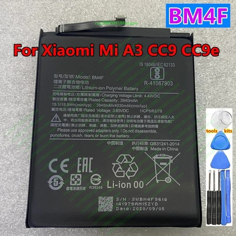 Battery BM4F For CC9 CC9e CC9 e A3 Authentic Phone Battery 4030mAhClippers
Battery BM4F For CC9 CC9e CC9 e A3 Authentic Phone Battery 4030mAhClippers
