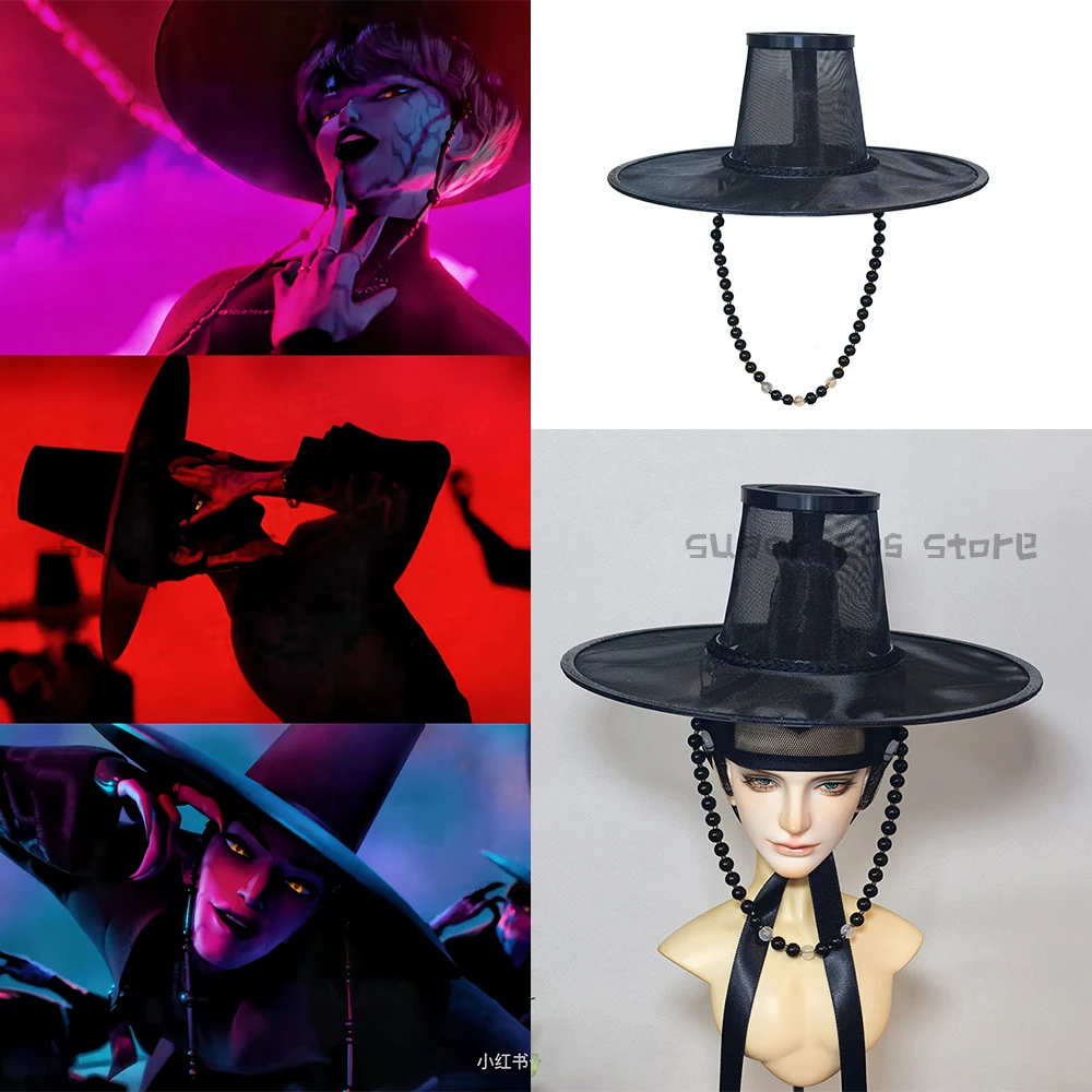 KPOP Huntrix Saja Boys Jinu Cosplay Hat Stage Korean Official Uniform Hat Demon Hunters Huntrix's Enemies Halloween Accessory 
KPOP Huntrix Saja Boys Jinu Cosplay Hat Stage Korean Official Uniform Hat Demon Hunters Huntrix's Enemies Halloween Accessory