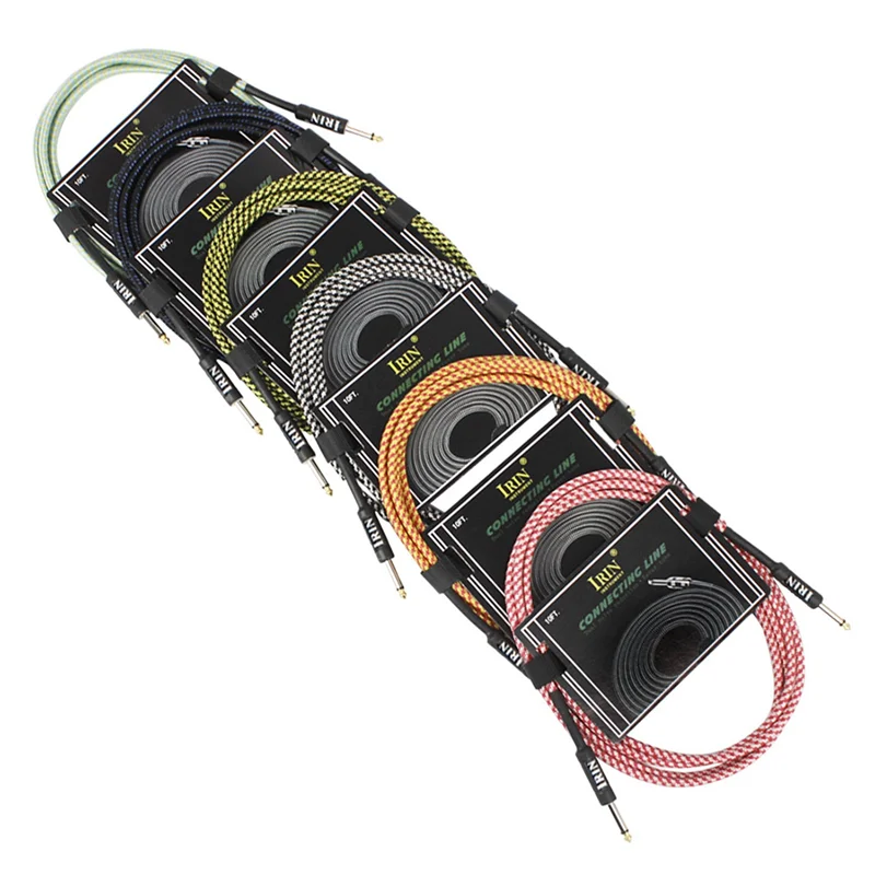 ABVL-IRIN Guitar Cable String Instrument Accessories Noise-Free Audio Wire Noise Reduction Cable (10M)
ABVL-IRIN Guitar Cable String Instrument Accessories Noise-Free Audio Wire Noise Reduction Cable (10M)