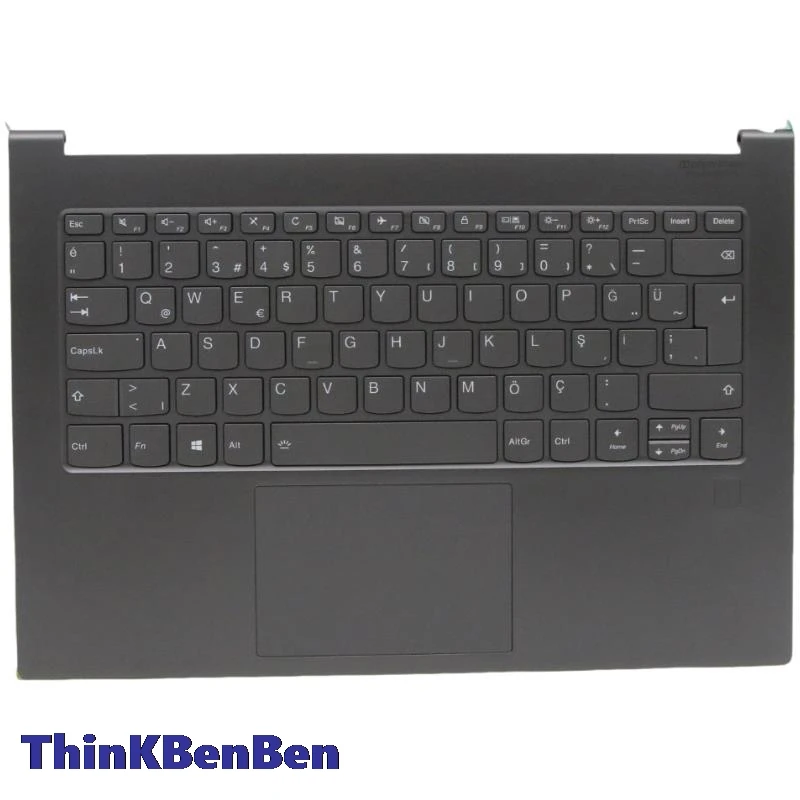 TR Turkish Keyboard Iron Gray Upper Case Palmrest Shell Cover For Lenovo Ideapad YOGA C930 13 13IKB Laptop 5CB0S72611
TR Turkish Keyboard Iron Gray Upper Case Palmrest Shell Cover For Lenovo Ideapad YOGA C930 13 13IKB Laptop 5CB0S72611