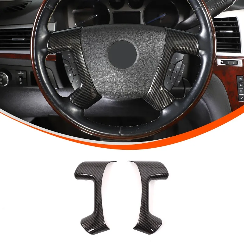 4PCS ABS Carbon Fiber Steering wheel frame Steering wheel trim For 2007-2014 Cadillac Escalade Car Accessories
4PCS ABS Carbon Fiber Steering wheel frame Steering wheel trim For 2007-2014 Cadillac Escalade Car Accessories
