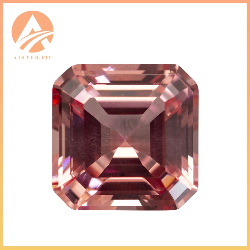 New Asscher Cut Lab Grown Padparadscha Color Sapphire Loose Gemstone With AGL Certificate Charms for Jewelry Making
New Asscher Cut Lab Grown Padparadscha Color Sapphire Loose Gemstone With AGL Certificate Charms for Jewelry Making