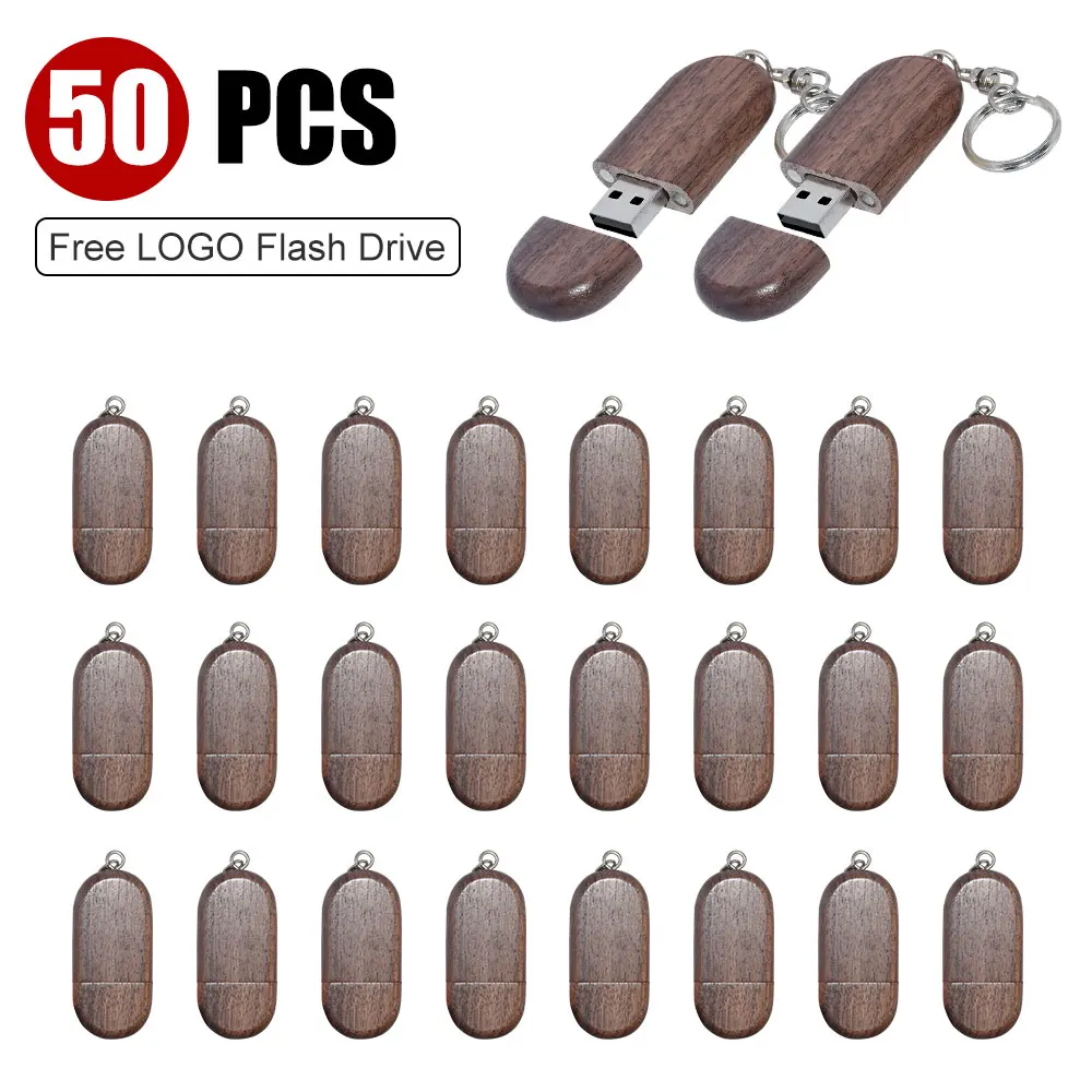 50pcs/lot Wooden 2.0 USB Flash Drives Free Engraved Logo Key chain Memory Stick 64GB 32GB 8GB Wedding Photography Pen Drive Gift
50pcs/lot Wooden 2.0 USB Flash Drives Free Engraved Logo Key chain Memory Stick 64GB 32GB 8GB Wedding Photography Pen Drive Gift