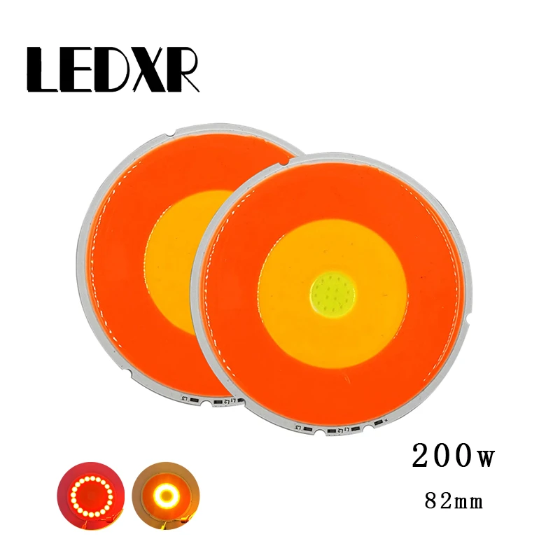 2pcs high power diameter 82mm round 12Vcob car brake tail light led light source red, white and yellow tricolor light board
2pcs high power diameter 82mm round 12Vcob car brake tail light led light source red, white and yellow tricolor light board