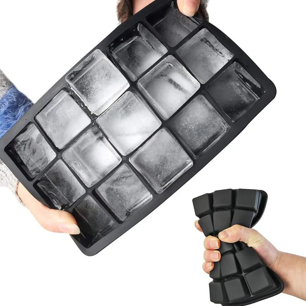 4Pcs 15-Cavity Silicone Ice Cube Mold for DIY Gummy Candy Chocolate Truffles Jelly Ganache Caramel Ice Cubes Kitchen
4Pcs 15-Cavity Silicone Ice Cube Mold for DIY Gummy Candy Chocolate Truffles Jelly Ganache Caramel Ice Cubes Kitchen
