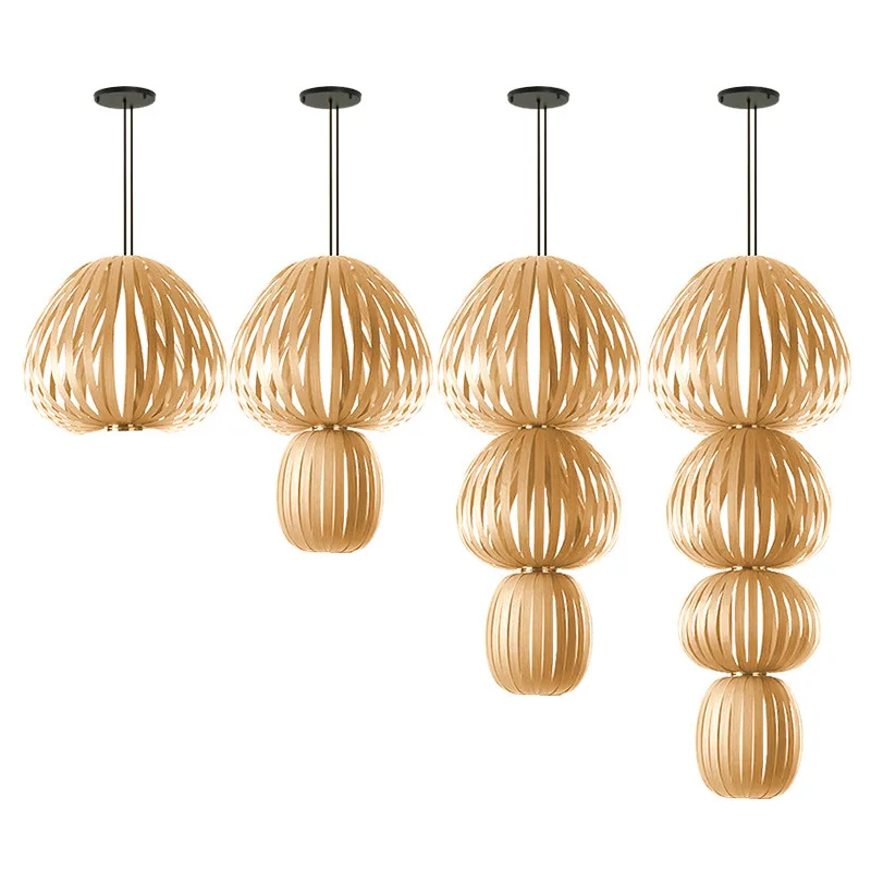 South East Asia Veneer Chandelier Creative Personality Living Room Engineering Lighting
South East Asia Veneer Chandelier Creative Personality Living Room Engineering Lighting