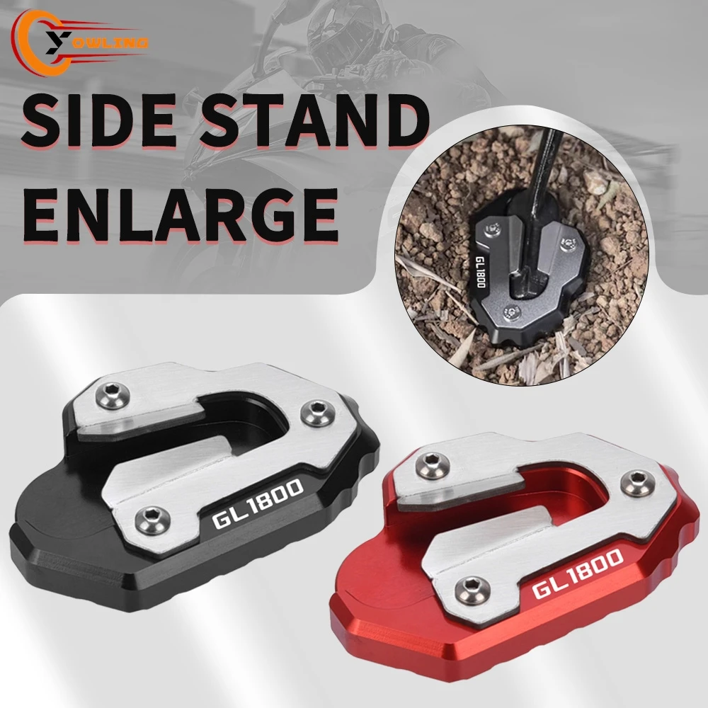 For Honda Gold Wing 1800 goldwing 1800 GL1800 2018-2025 Side Stand Extension Enlarger Motorcycle Accessories 2024 2023 2022 2021
For Honda Gold Wing 1800 goldwing 1800 GL1800 2018-2025 Side Stand Extension Enlarger Motorcycle Accessories 2024 2023 2022 2021