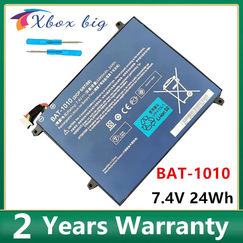 BAT-1010 Laptop Battery For Acer Iconia Tablet A500-10S16u BAT1010 A500 A501 A500-10S32u BAT 1010 Tablet 7.4V 3260mAh
BAT-1010 Laptop Battery For Acer Iconia Tablet A500-10S16u BAT1010 A500 A501 A500-10S32u BAT 1010 Tablet 7.4V 3260mAh