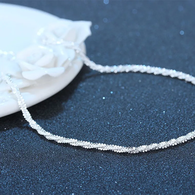 Buyee 925 Sterling Silver Fashion Bracelets White Shiny Chain Simple Sweet Bracelets for Women Trend Fine Jewelry Chain Gift
Buyee 925 Sterling Silver Fashion Bracelets White Shiny Chain Simple Sweet Bracelets for Women Trend Fine Jewelry Chain Gift