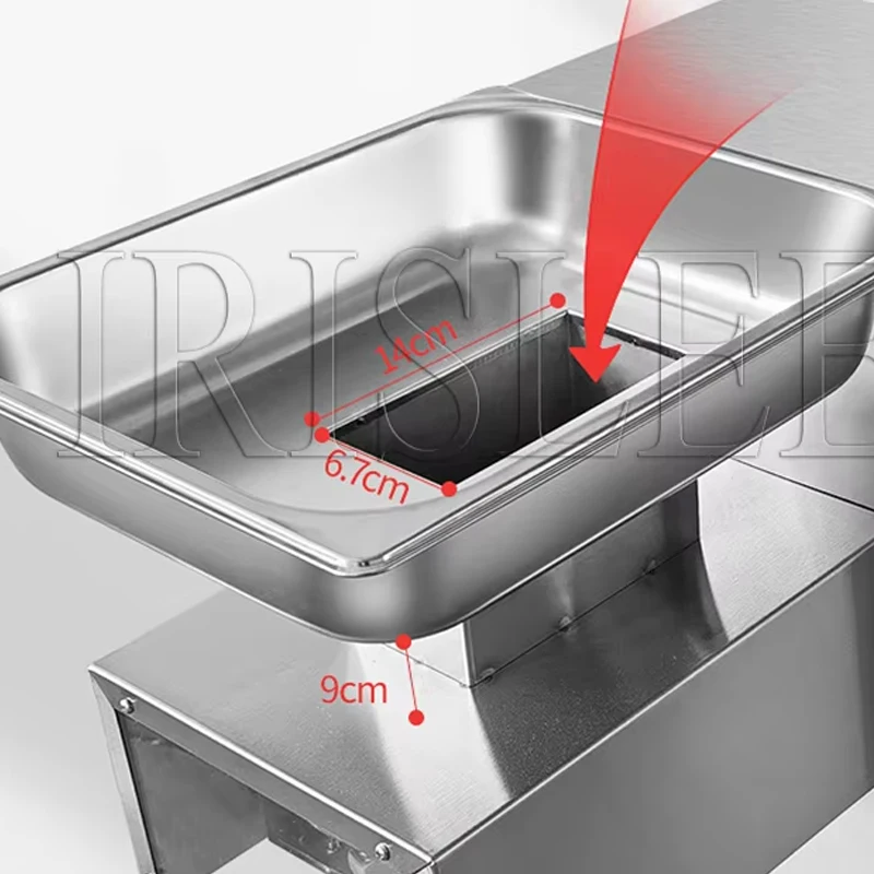 Desktop Meat Cutter Machine Knife Set Detachable Shredded Diced Machine Commercial Kitchen Tool Meat Slicer
Desktop Meat Cutter Machine Knife Set Detachable Shredded Diced Machine Commercial Kitchen Tool Meat Slicer