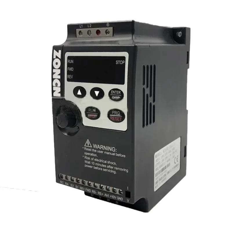 Инвертор ZONCN Преобразователь частоты NZ100-0R75G-4 NZ100-2R2G-4 NZ100-0R75G-2 NZ100-2R2G-2 NZ100-0R4G-2 NZ100-3R7G-4 NZ100-5R5G-4
Инвертор ZONCN Преобразователь частоты NZ100-0R75G-4 NZ100-2R2G-4 NZ100-0R75G-2 NZ100-2R2G-2 NZ100-0R4G-2 NZ100-3R7G-4 NZ100-5R5G-4