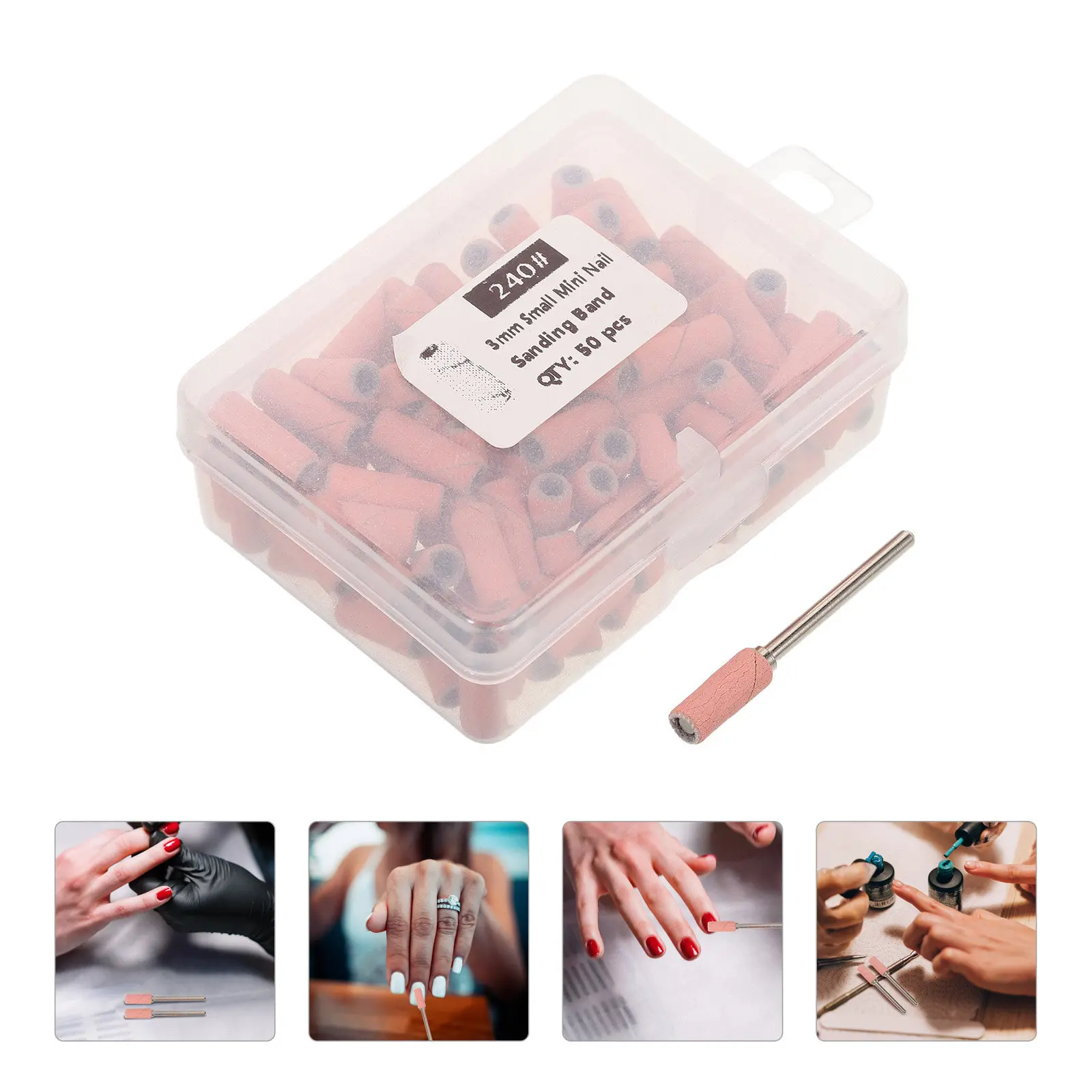 1Set Nail Sanding Tool Mini for Acrylic Gel Manicure Pedicure Dead Skin Removal Precision Grinding 3.1mm Portable Nail Drill
1Set Nail Sanding Tool Mini for Acrylic Gel Manicure Pedicure Dead Skin Removal Precision Grinding 3.1mm Portable Nail Drill
