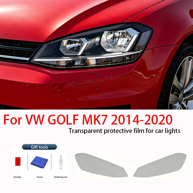 Fit for VW Golf MK7 2014-2020 Smoked Black TPU Headlight Taillight Protective Film Anti-Scratch UV Resistant Vinyl Cover Set
Fit for VW Golf MK7 2014-2020 Smoked Black TPU Headlight Taillight Protective Film Anti-Scratch UV Resistant Vinyl Cover Set