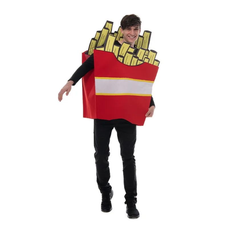 Funny Festival Play Costume Composite Sponge Play Costume School Activity Games Party Fries Costume Bar Rave Ambience Costume
Funny Festival Play Costume Composite Sponge Play Costume School Activity Games Party Fries Costume Bar Rave Ambience Costume