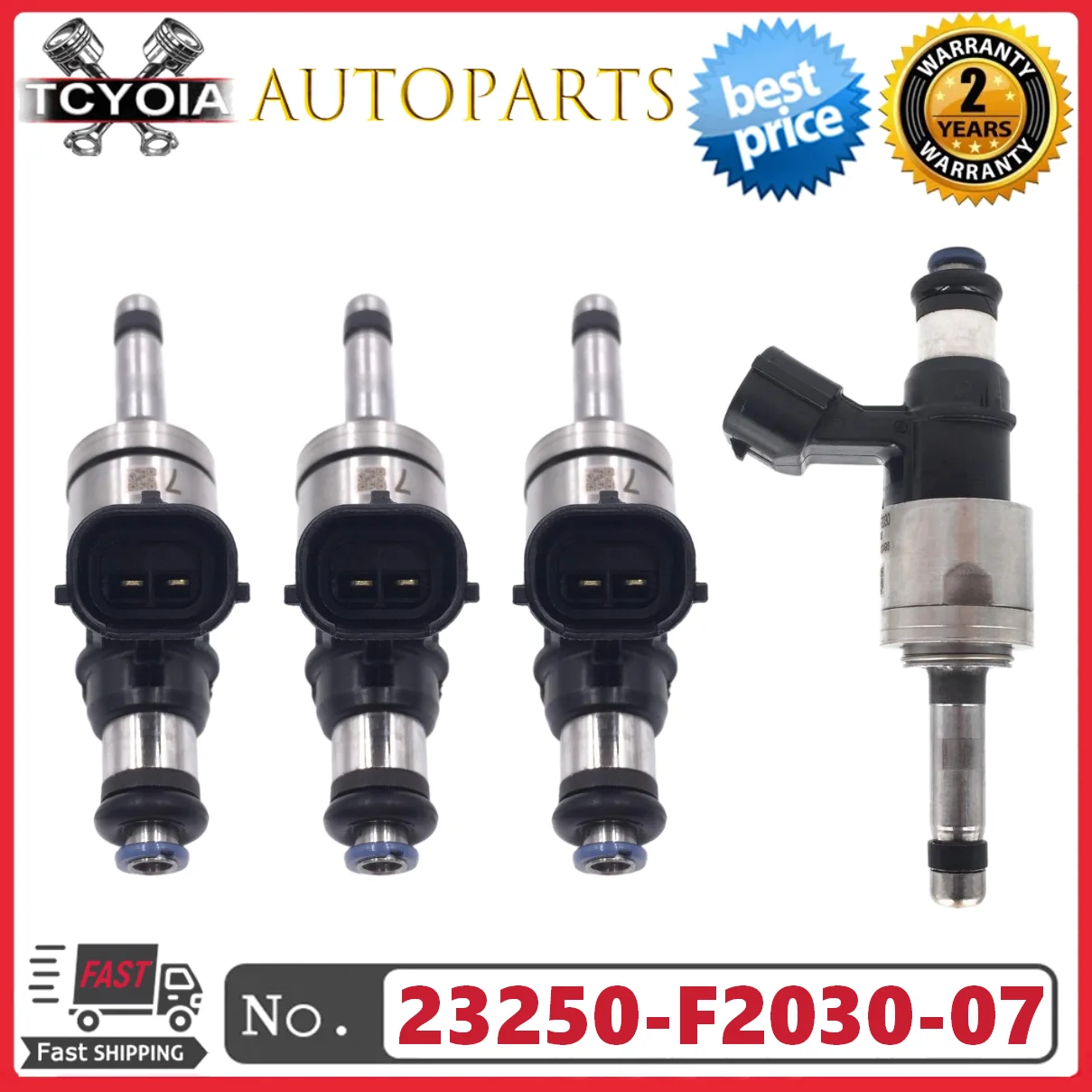 4pcs/lot 23250-F2030-07 23209-F2030-07 Auto Parts Fuel Injectors Fits For TOYOTA Corolla Camry 2.5L
4pcs/lot 23250-F2030-07 23209-F2030-07 Auto Parts Fuel Injectors Fits For TOYOTA Corolla Camry 2.5L
