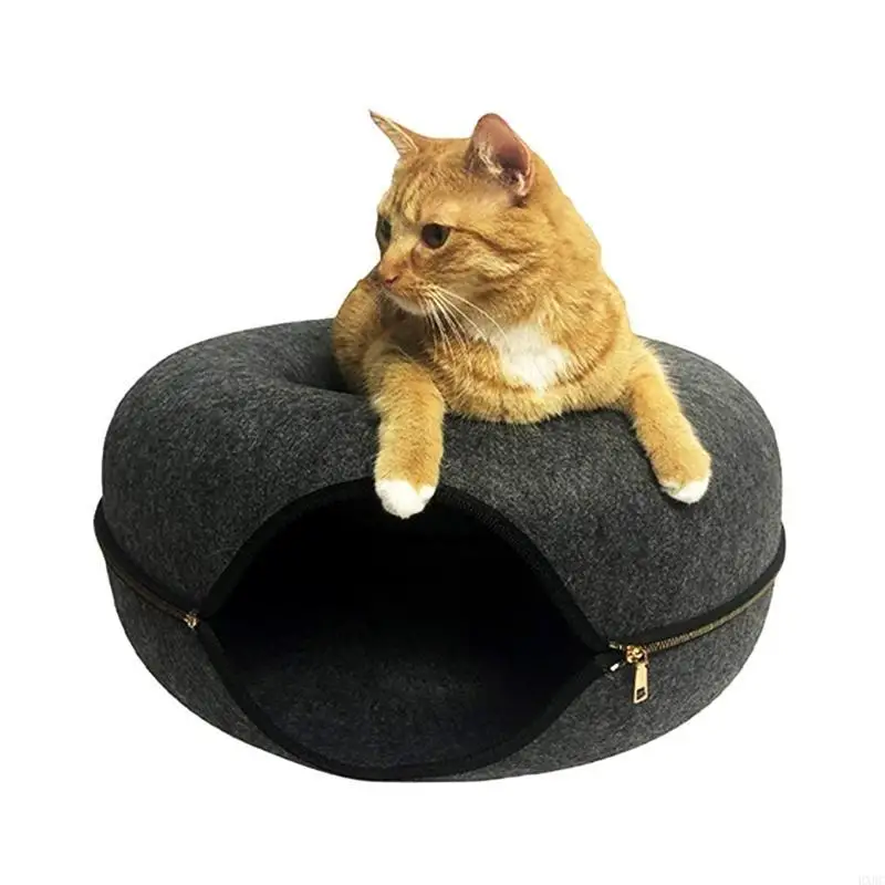 2025 New Thicken Round Tunnel Bed Cats Removable Round Toy Felt with Peephole Tube House for Small Pet Rabbit Kitten
2025 New Thicken Round Tunnel Bed Cats Removable Round Toy Felt with Peephole Tube House for Small Pet Rabbit Kitten