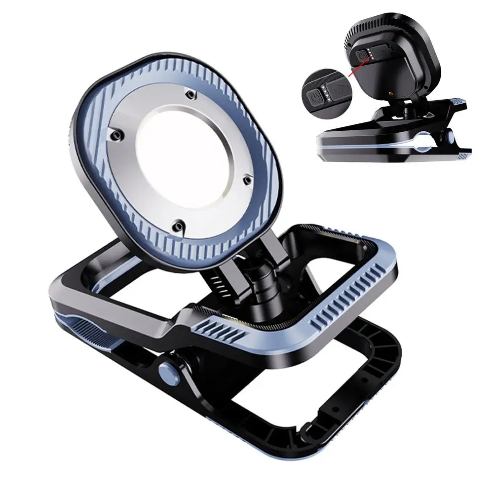 Clip On Camping Light Outdoor LED Camping Tent Lamp Clip Waterproof USB Recharge Portable Ultra Bright COB for Garage Camping
Clip On Camping Light Outdoor LED Camping Tent Lamp Clip Waterproof USB Recharge Portable Ultra Bright COB for Garage Camping