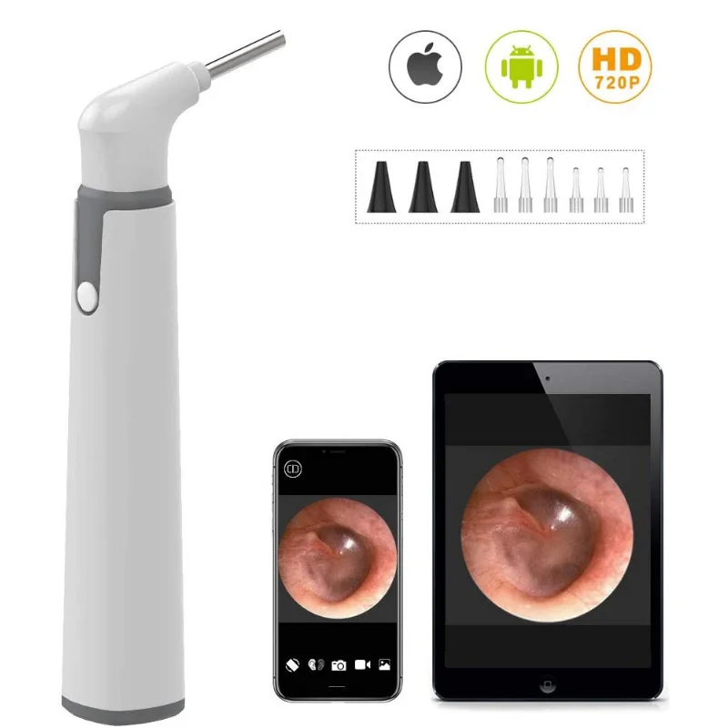 3.9mm WIFI Visual Digital Otoscope Ear Endoscope Camera Medical Ear Wax Cleaner Camera for Ears Nose Dental Support IOS Android
3.9mm WIFI Visual Digital Otoscope Ear Endoscope Camera Medical Ear Wax Cleaner Camera for Ears Nose Dental Support IOS Android