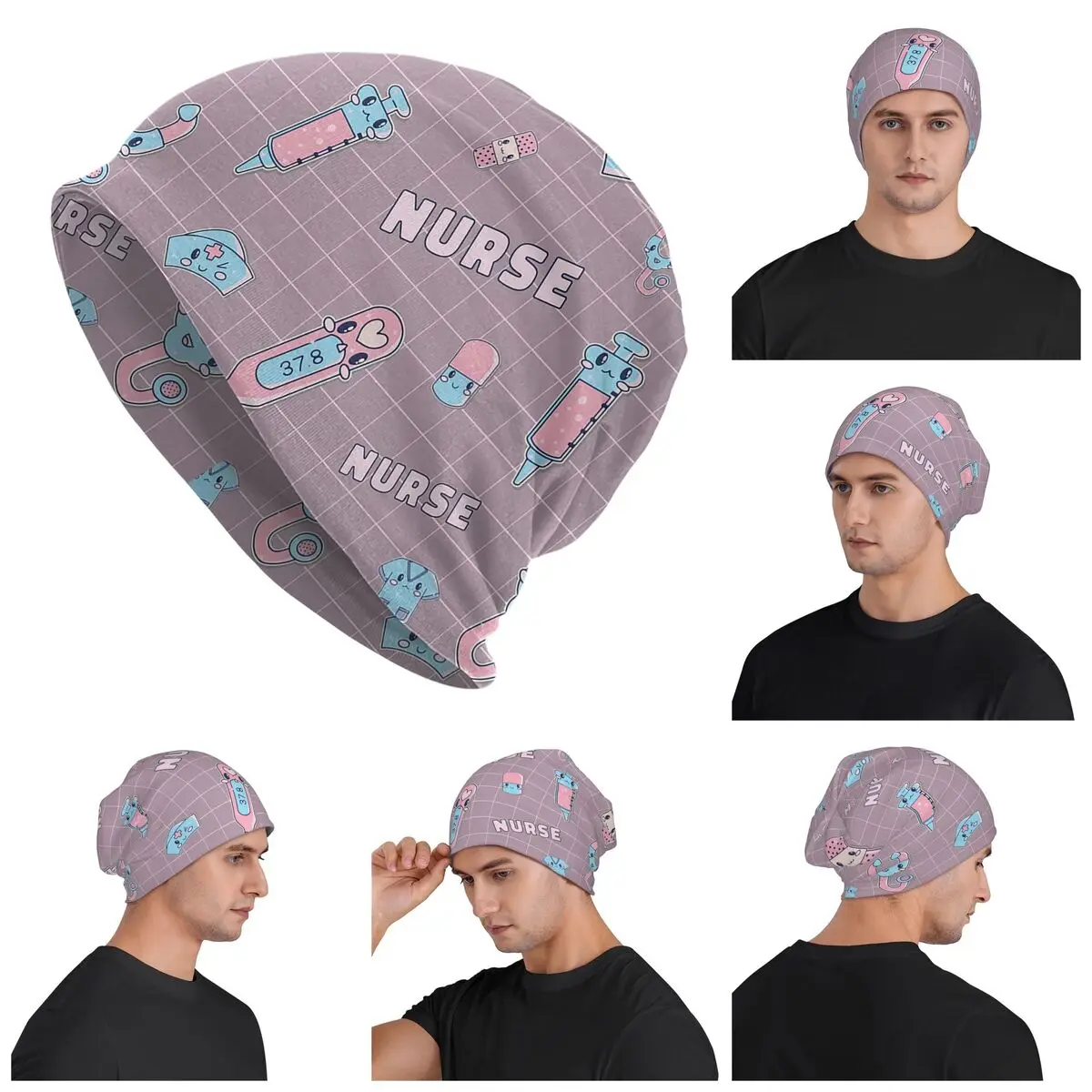 Kawaii Hospital Medical Pattern Gift For Nurses Warm Knitted Cap Hip Hop Bonnet Hat Autumn Outdoor Beanies Hats Adult
Kawaii Hospital Medical Pattern Gift For Nurses Warm Knitted Cap Hip Hop Bonnet Hat Autumn Outdoor Beanies Hats Adult