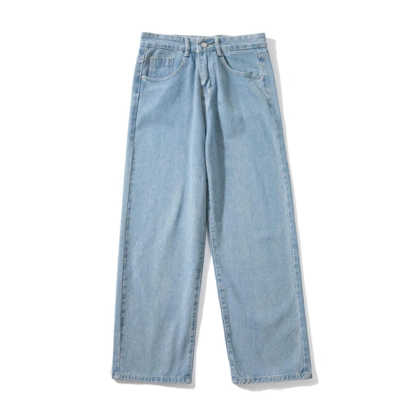 Straight Pants Denim Pant Men Jeans Vintage Washed Loose High Waist Trousers Cuffed Hem Y2k Streetwear Work Casual 2026 Spring
Straight Pants Denim Pant Men Jeans Vintage Washed Loose High Waist Trousers Cuffed Hem Y2k Streetwear Work Casual 2026 Spring