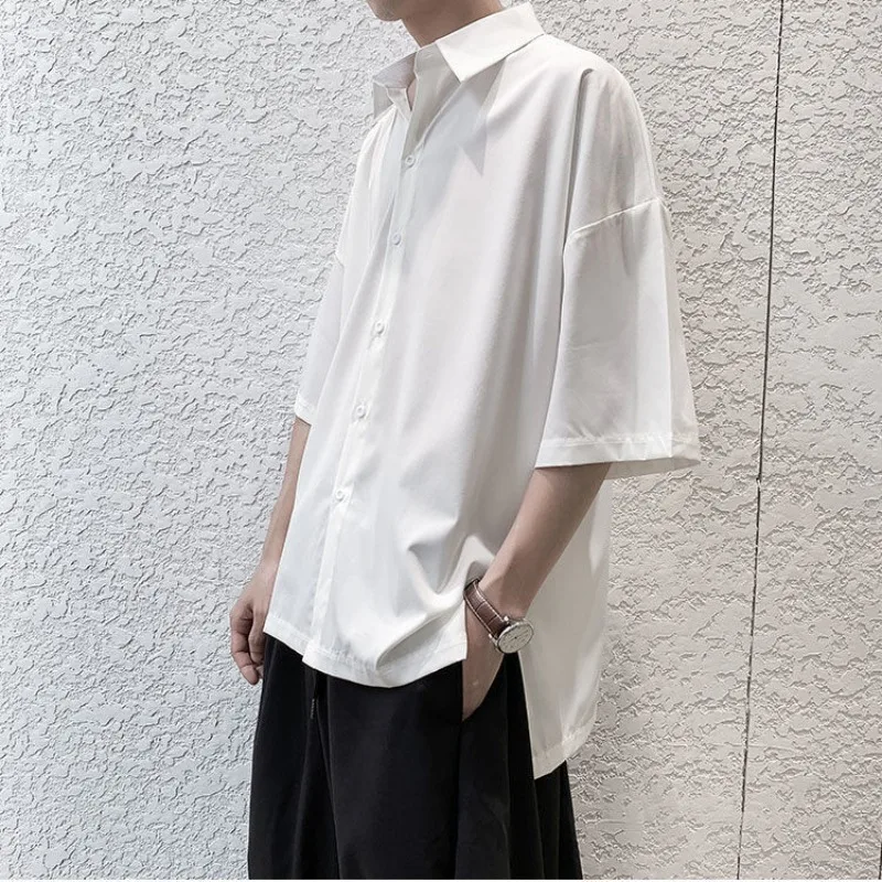 Women Shirts Casual Korean Fashion All-match Streetwear Classic Prevalent Chic Cool Girls Harajuku Unisex Summer Loose Fit Cozy
Women Shirts Casual Korean Fashion All-match Streetwear Classic Prevalent Chic Cool Girls Harajuku Unisex Summer Loose Fit Cozy