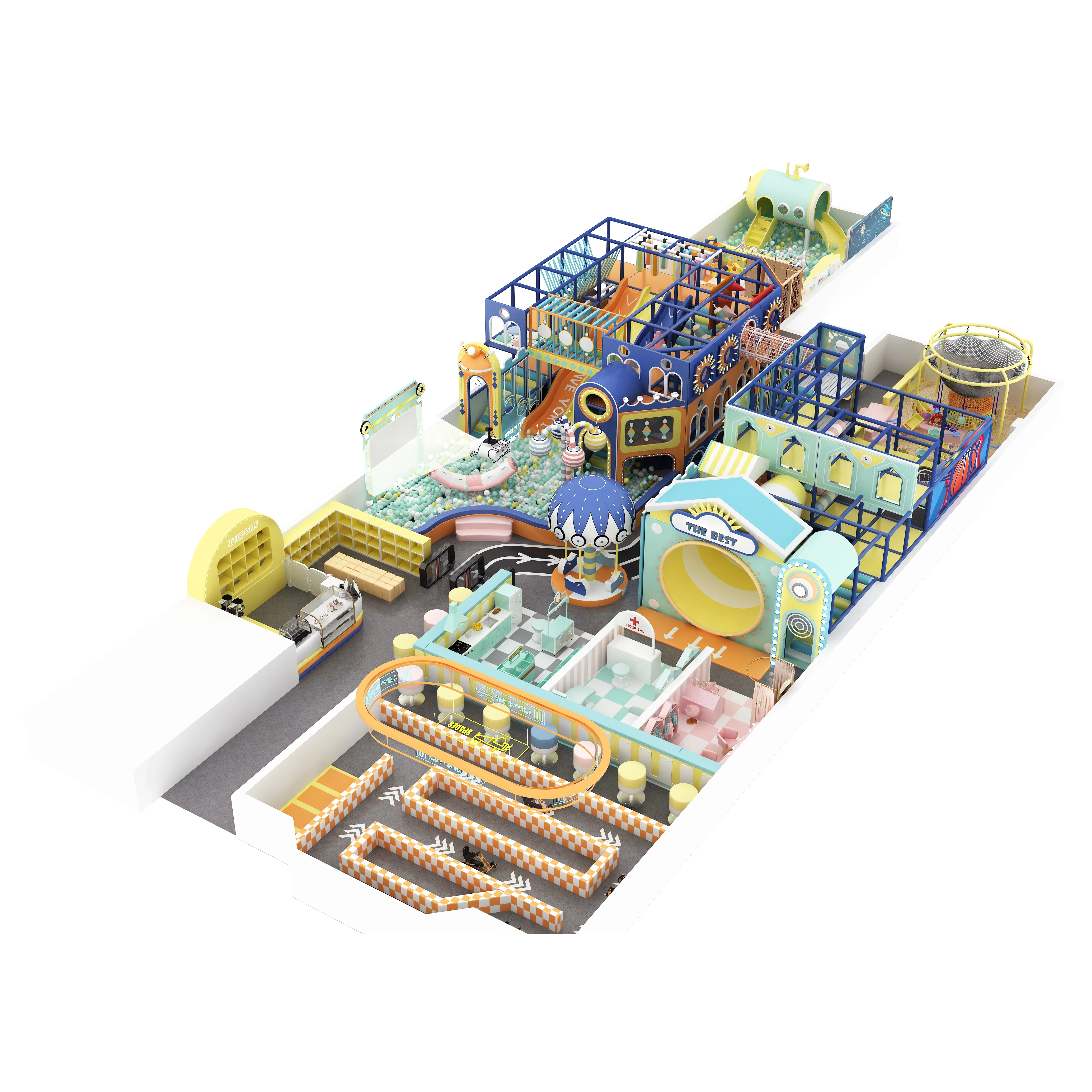 Factory Supply Hot Sale Children'S Adventure Park Wooden Indoor Playground Equipment For Kids' Fun Zone
Factory Supply Hot Sale Children'S Adventure Park Wooden Indoor Playground Equipment For Kids' Fun Zone