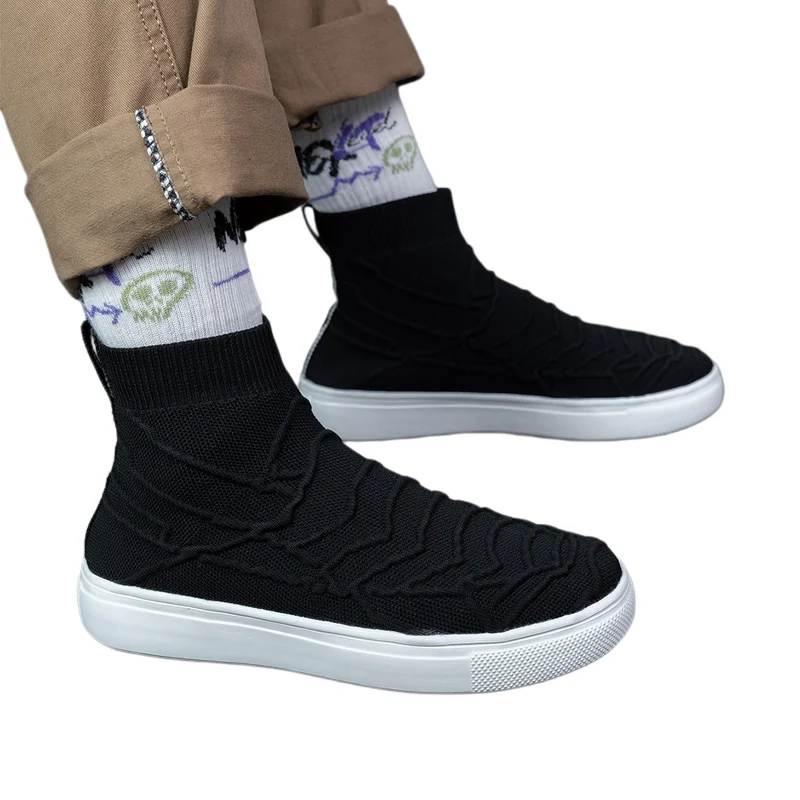 Plus Size High Top Massive Sports Sock Boot New Men Sock Sneakers Man Running Sport Shoes White Sports Shoes Knit Gym Male Shoes
Plus Size High Top Massive Sports Sock Boot New Men Sock Sneakers Man Running Sport Shoes White Sports Shoes Knit Gym Male Shoes