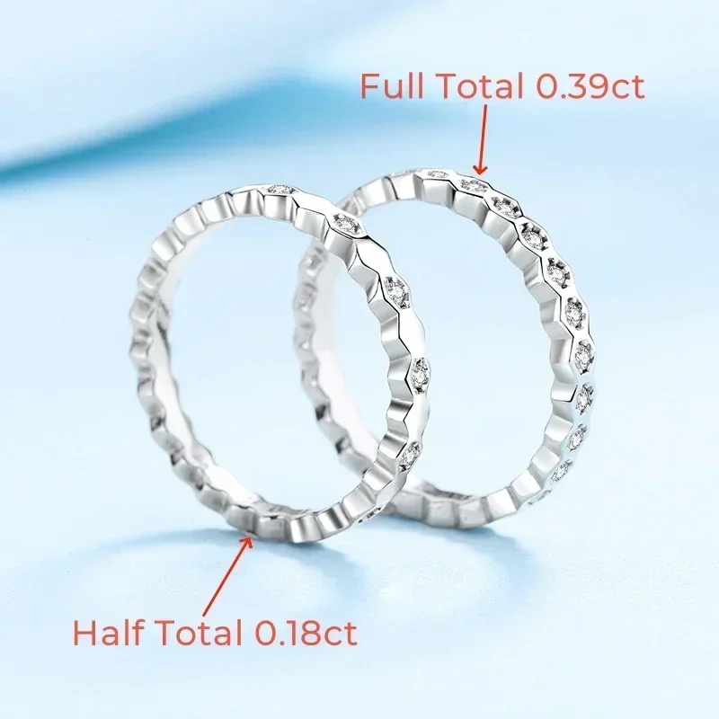 Honeycomb Moissanite Diamond Beehive Rings, Popular 18K White Gold Ins My Love Ring Lady Womens Designer Jewelry VVS1 D Color
Honeycomb Moissanite Diamond Beehive Rings, Popular 18K White Gold Ins My Love Ring Lady Womens Designer Jewelry VVS1 D Color