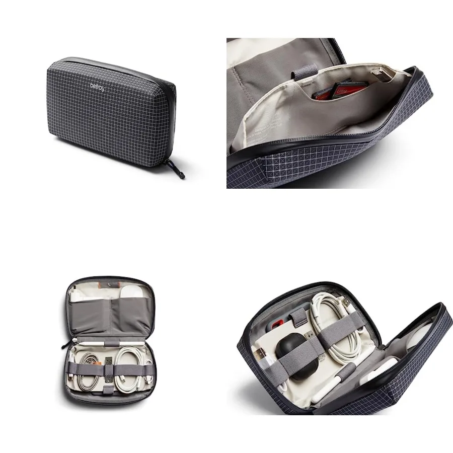Bellroy Tech Kit Tech Accessories Organizer Pouch, Zipper Closure Design, Stores Power Bank, Phone Charger, Cables and More, In
Bellroy Tech Kit Tech Accessories Organizer Pouch, Zipper Closure Design, Stores Power Bank, Phone Charger, Cables and More, In