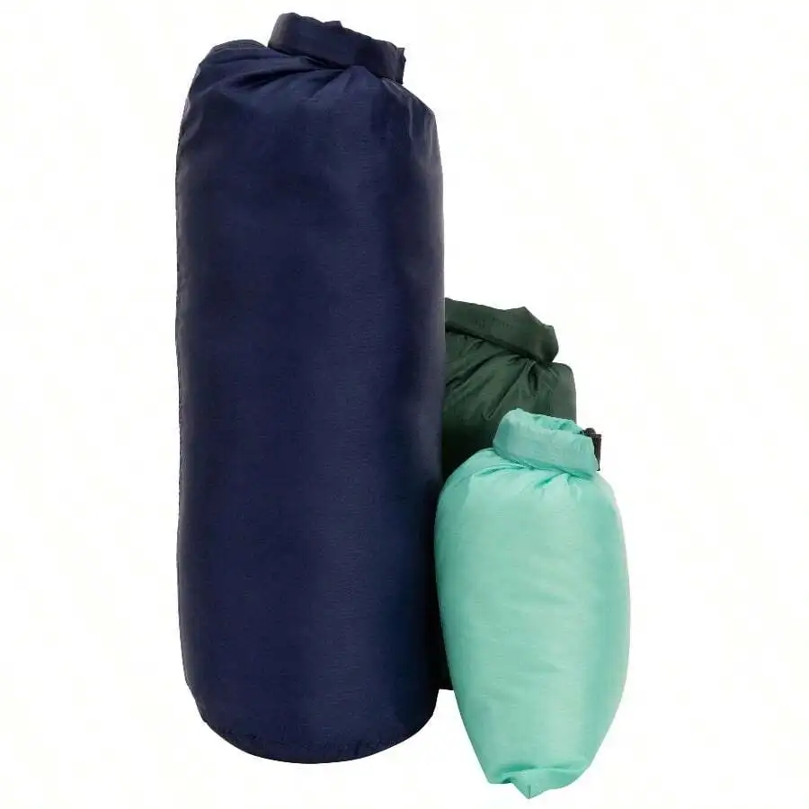 3-Pack 10.6L Waterproof Dry Bags Lightweight Airtight Floating Storage For Outdoor Sports Travel Boating
3-Pack 10.6L Waterproof Dry Bags Lightweight Airtight Floating Storage For Outdoor Sports Travel Boating