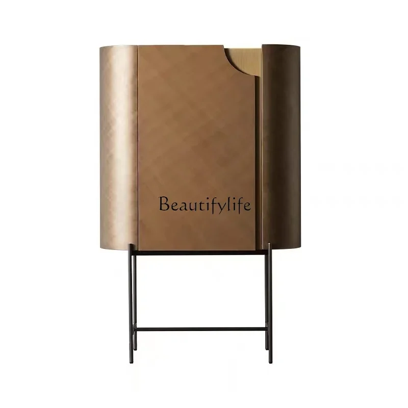 LD6Italian light luxury wine cabinet living room minimalist side cabinet solid wood high-footed locker
LD6Italian light luxury wine cabinet living room minimalist side cabinet solid wood high-footed locker
