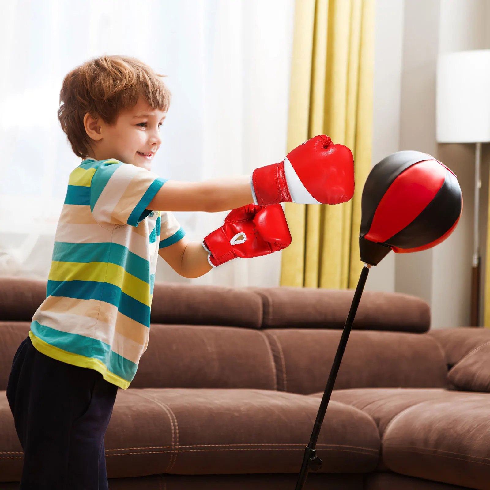 Children's Boxing Gloves Mitts for Kids Kickboxing Equipment Sparring Costume Male
Children's Boxing Gloves Mitts for Kids Kickboxing Equipment Sparring Costume Male