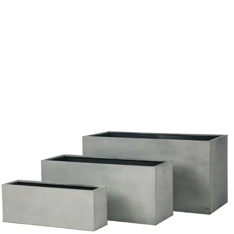 Custom China Supplier Long Rectangular Metal Flowerpot, Metal Outdoor Furniture Planter
Custom China Supplier Long Rectangular Metal Flowerpot, Metal Outdoor Furniture Planter