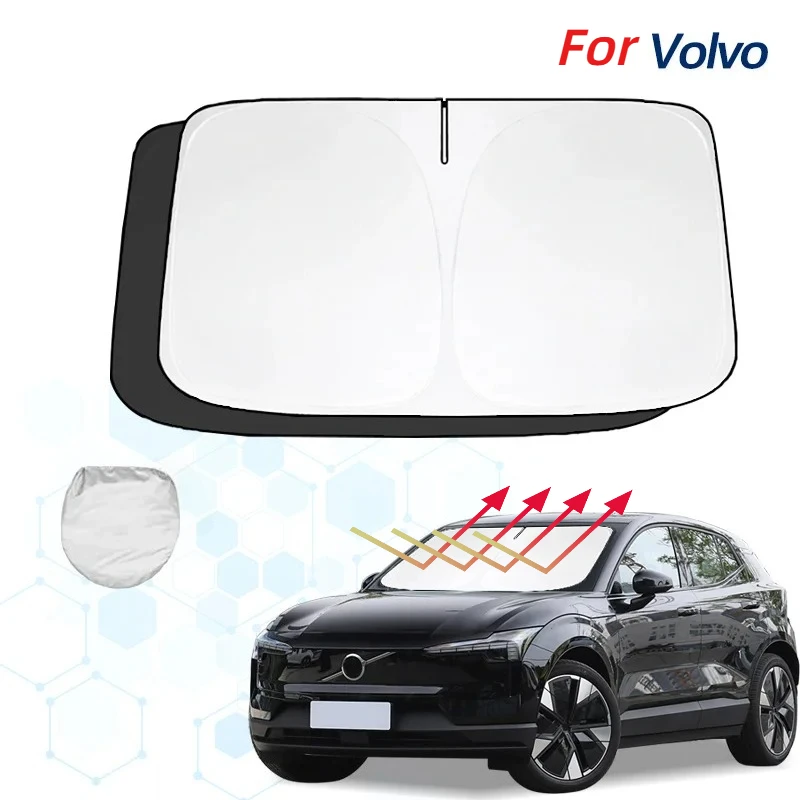 For Volvo EX30 R design Windshield Sun Shade Sunshade Sun Visor Protector Foldable Blocks UV Rays Keep Your Car Cooler
For Volvo EX30 R design Windshield Sun Shade Sunshade Sun Visor Protector Foldable Blocks UV Rays Keep Your Car Cooler